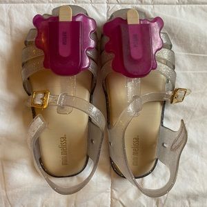 Mini Melissa popsicle sandals
